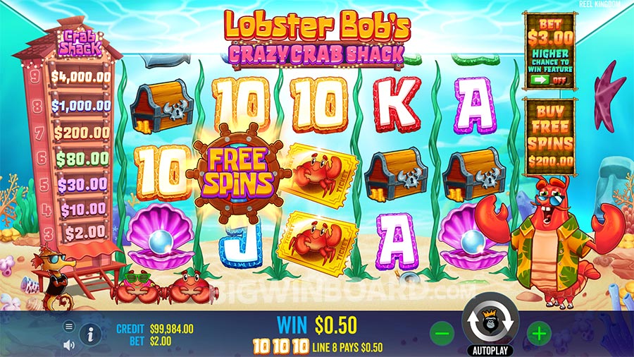 Lobster Bob Crazy Crab Shack